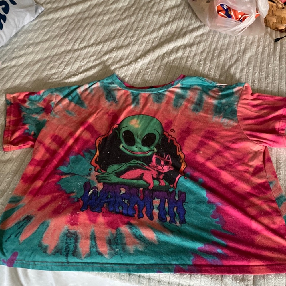 2/20$ Psychadelic oversized tee